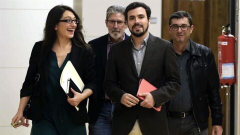 El l&iacute;der de IU, Alberto Garz&oacute;n