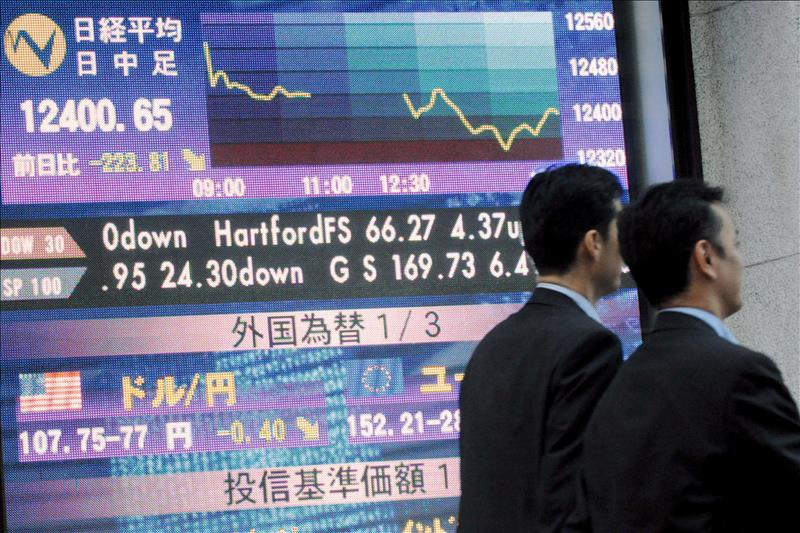 La Bolsa de Tokio cae en torno al 5% a mitad de sesión ante el desplome mundial La Bolsa de Tokio cae en torno al 5% a mitad de sesión ante el desplome mundial