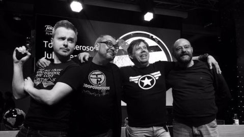 Juan G&oacute;mez- Jurado, Arturo Gonz&aacute;lez-Campos, Carlos Pacheco y Javier Cansado