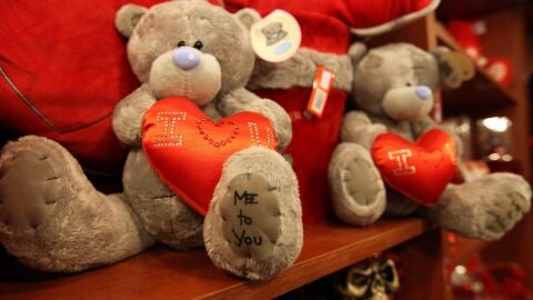 Peluche por San Valent&iacute;n
