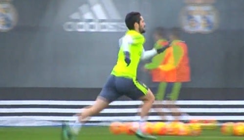 Isco, Keylor Navas y Kovacic vuelven a ejercitarse con el grupo en Valdebebas Isco, Keylor Navas y Kovacic vuelven a ejercitarse con el grupo en Valdebebas