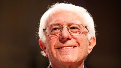 El candidato dem&oacute;crata, Bernie Sanders.
