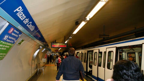 Estaci&oacute;n de Plaza de Castilla de Metro de Madrid