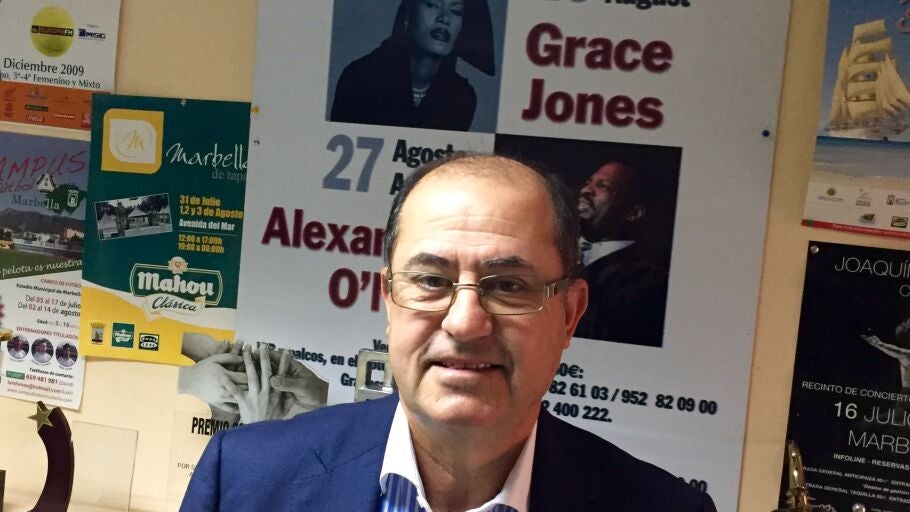 Manuel Jim&eacute;nez, jefe de ventas del hotel Puente Romano