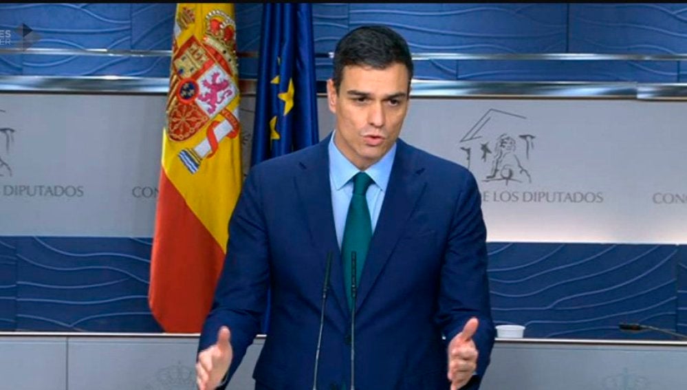 Pedro Sánchez comparece tras su reunión con Mariano Rajoy