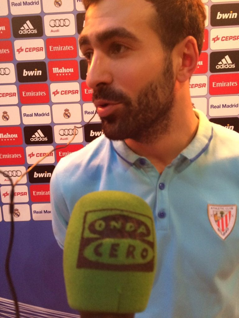 Mikel Balenziaga: "Hemos jugado muy bien la primera parte, pero el Madrid es el Madrid" Mikel Balenziaga: "Hemos jugado muy bien la primera parte, pero el Madrid es el Madrid"