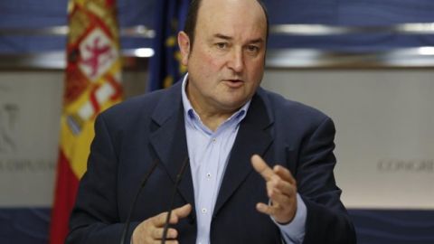 El presidente del PNV, Andoni Ortuzar
