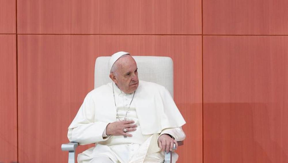 El Papa Francisco durante su visita a México