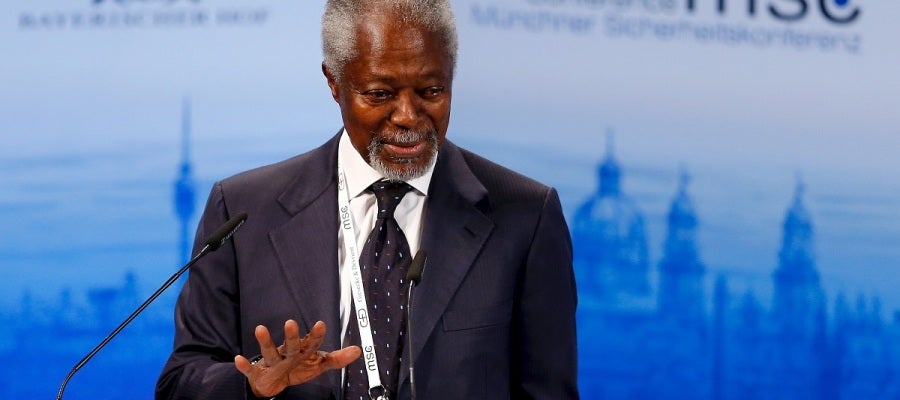 Kofi Annan, exsecretario general de la ONU Kofi Annan, exsecretario general de la ONU
