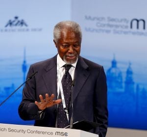 Kofi Annan, exsecretario general de la ONU Kofi Annan, exsecretario general de la ONU