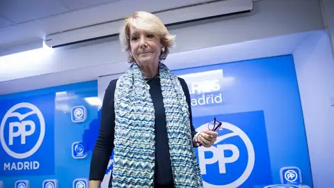 Esperanza Aguirre dimite como presidenta del PP de Madrid Esperanza Aguirre dimite como presidenta del PP de Madrid