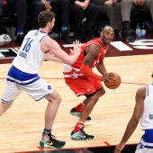 Kobe Bryant y Pau Gasol durante el All Star de Toronto