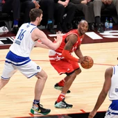 Kobe Bryant y Pau Gasol durante el All Star de Toronto Kobe Bryant y Pau Gasol durante el All Star de Toronto