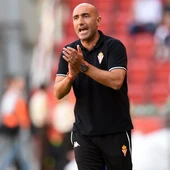 Abelardo durante un partido con el Sporting de Gijón Abelardo durante un partido con el Sporting de Gijón