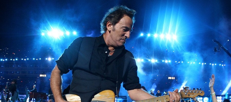 Bruce Springsteen, durante una actuación Bruce Springsteen, durante una actuación