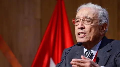 El exsecretario general de la ONU, Butros Butros Gali El exsecretario general de la ONU, Butros Butros Gali