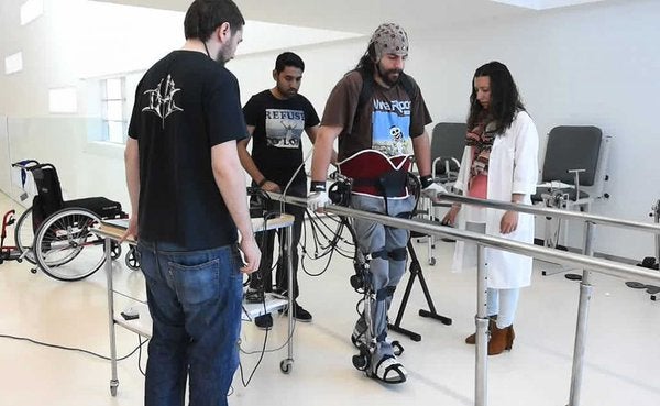 Juan Antonio Martín: "Los exoesqueletos van a darles una segunda oportunidad a las personas discapacitadas" Juan Antonio Martín: "Los exoesqueletos van a darles una segunda oportunidad a las personas discapacitadas"