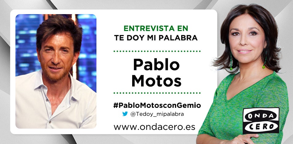 Pablo Motos desayuna con Isabel Gemio en Te doy mi palabra Pablo Motos desayuna con Isabel Gemio en Te doy mi palabra