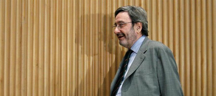 El expresidente de CaixaCatalunya, Narcís Serra El expresidente de CaixaCatalunya, Narcís Serra
