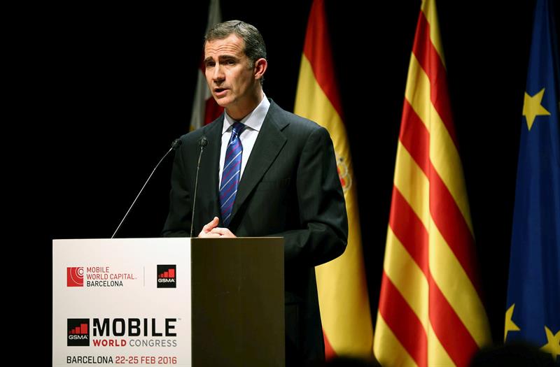 El Rey vuelve a Cataluña seis meses después para el Congreso Mundial del Móvil El Rey vuelve a Cataluña seis meses después para el Congreso Mundial del Móvil