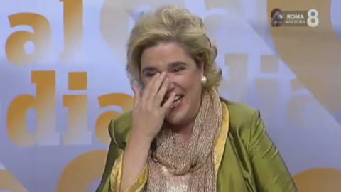 Pilar Rahola en 8TV Pilar Rahola en 8TV