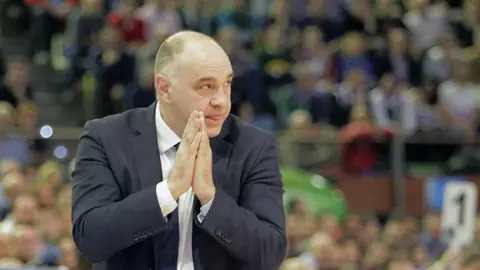 Laso, entrenador del Real Madrid de baloncesto Laso, entrenador del Real Madrid de baloncesto