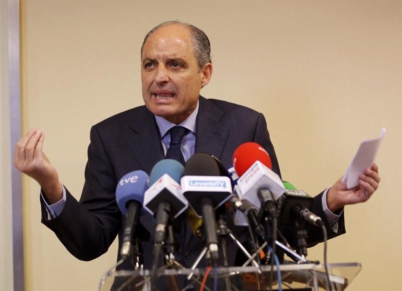 Francisco Camps: "Estoy completamente harto de las mentiras e insidias sobre mí" Francisco Camps: "Estoy completamente harto de las mentiras e insidias sobre mí"
