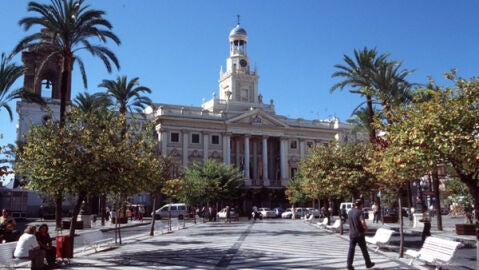 Plaza de San Juan de Dios, en C&aacute;diz