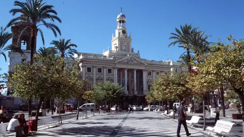 Plaza de San Juan de Dios, en Cádiz Plaza de San Juan de Dios, en Cádiz