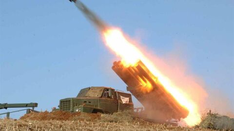 Un misil lanzado desde Corea del Norte