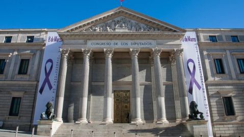 Fachada del Congreso de los Diputados