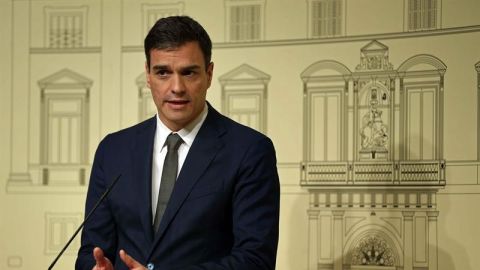 El l&iacute;der socialista, Pedro S&aacute;nchez