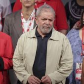 La expresidenta brasileña, Dilma Rousseff y el expresidente Luiz Inácio Lula da Silva