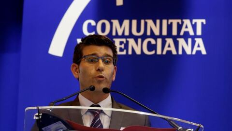El presidente de la Diputaci&oacute;n de Valencia, Jorge Rodr&iacute;guez.