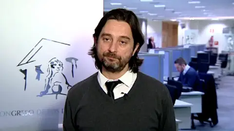El secretario de relación con la sociedad civil y movimientos sociales de Podemos, Rafa Mayoral El secretario de relación con la sociedad civil y movimientos sociales de Podemos, Rafa Mayoral