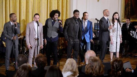 El elenco de Hamilton visit&oacute; la Casa Blanca