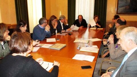 Reuni&oacute;n convenio Ayuntamiento de Gij&oacute;n-Universidad de Oviedo