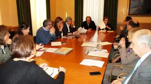 Reunión convenio Ayuntamiento de Gijón-Universidad de Oviedo Reunión convenio Ayuntamiento de Gijón-Universidad de Oviedo