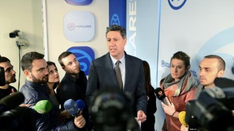  El coordinador general del PPC y presidente del grupo parlamentario, Xavier Garcia Albiol 