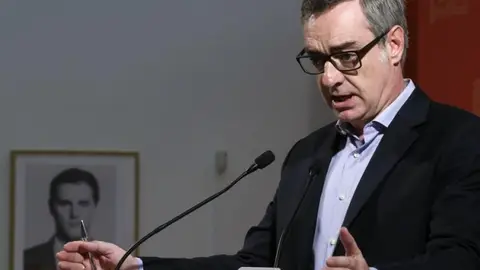 José Manuel Villegas en rueda de prensa José Manuel Villegas en rueda de prensa
