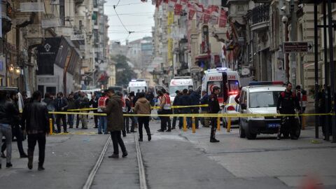 Explosi&oacute;n en el centro de Estambul