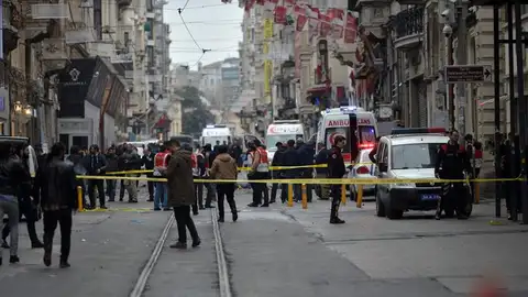 Explosión en el centro de Estambul Explosión en el centro de Estambul