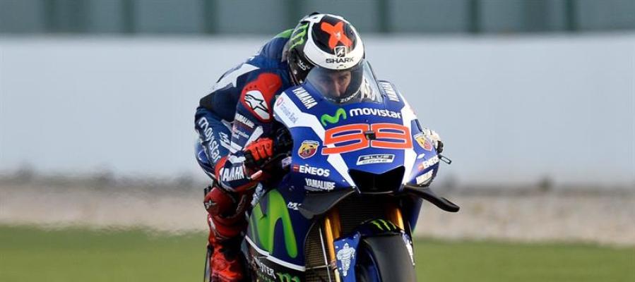 Jorge Lorenzo durante el GP de Qatar Jorge Lorenzo durante el GP de Qatar
