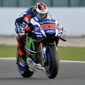 Jorge Lorenzo durante el GP de Qatar Jorge Lorenzo durante el GP de Qatar
