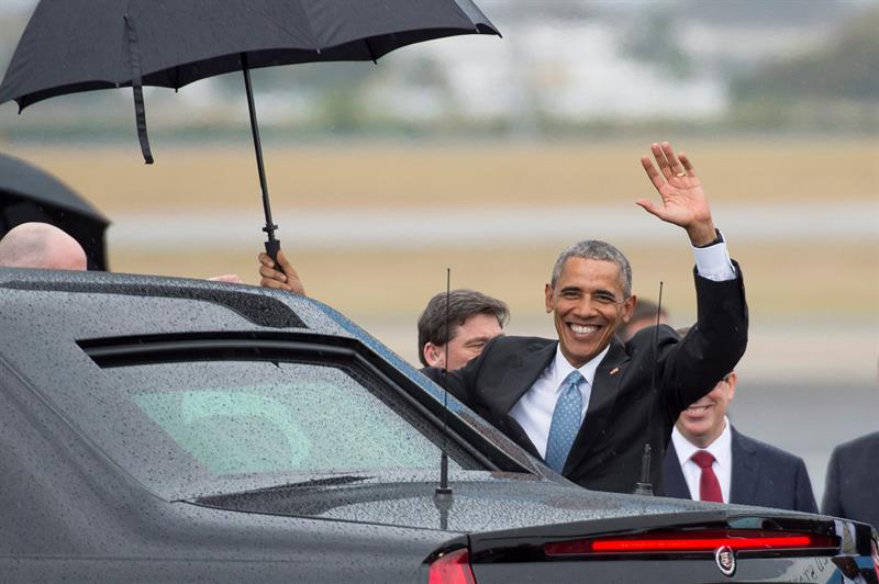 Obama rinde homenaje a José Martí en la Plaza de la Revolución de La Habana Obama rinde homenaje a José Martí en la Plaza de la Revolución de La Habana
