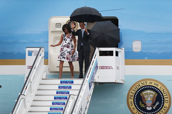 Llega a Cuba el presidente de Estados Unidos, Barack Obama Llega a Cuba el presidente de Estados Unidos, Barack Obama