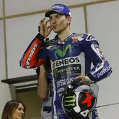Jorge Lorezno tras vencer en el GP de Catar Jorge Lorezno tras vencer en el GP de Catar