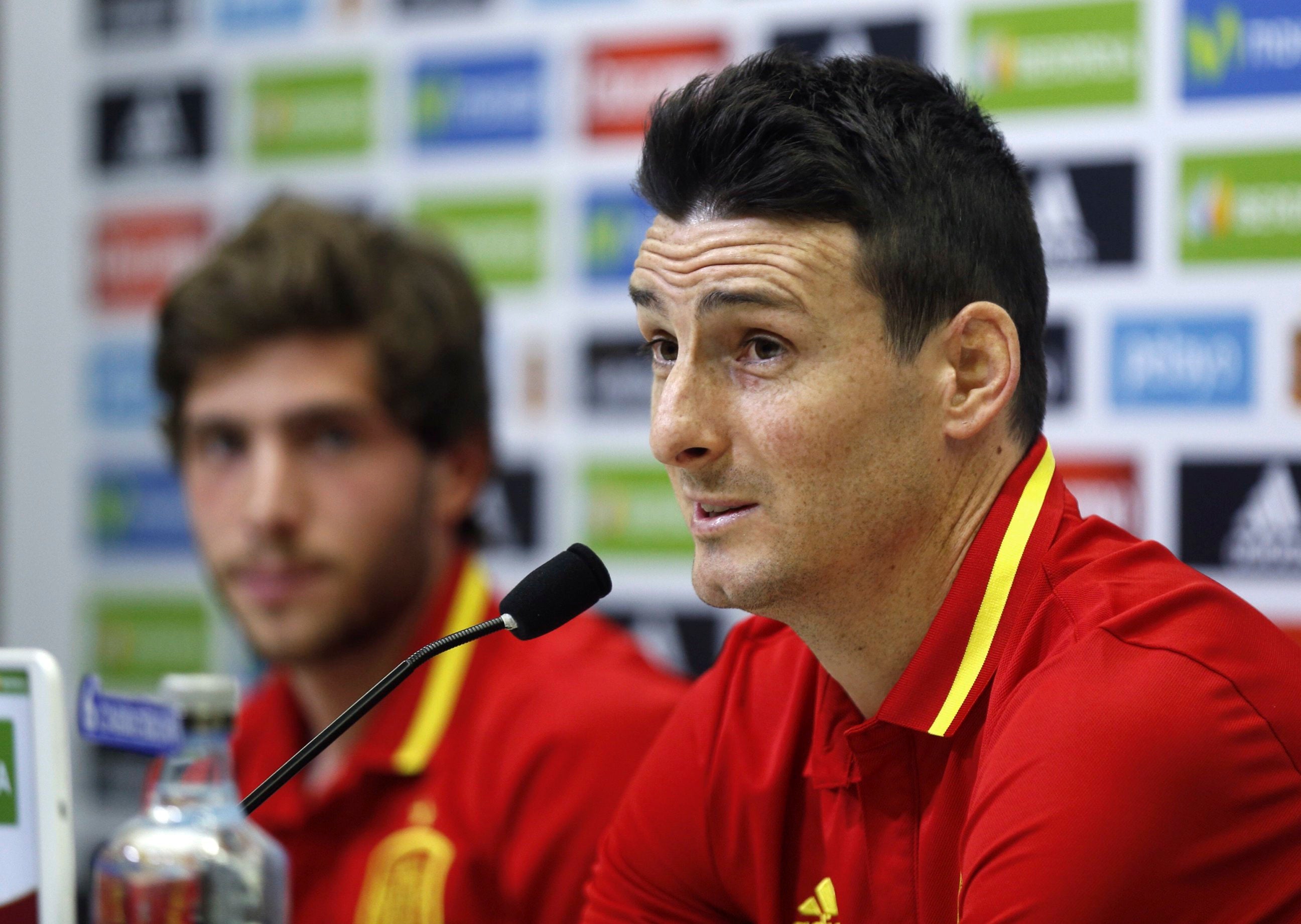 Aduriz: "Mi caso es peculiar, no es habitual volver a mi edad" Aduriz: "Mi caso es peculiar, no es habitual volver a mi edad"