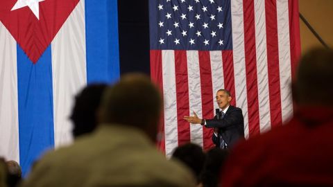 Barack Obama, habla en un foro empresarial en La Habana 