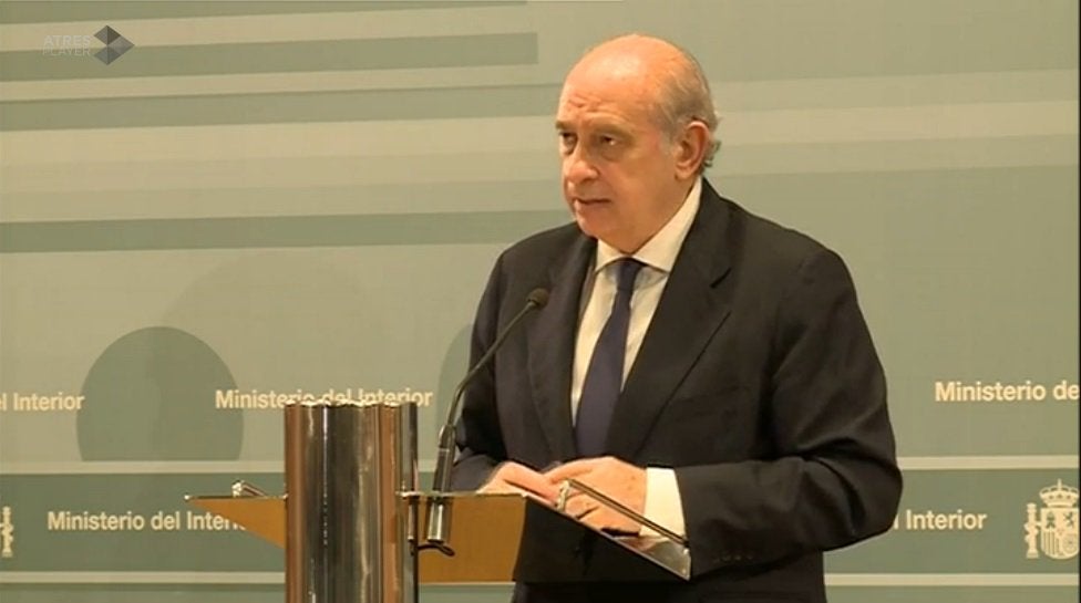 Fernández Díaz confirma que la operación en la que se ha detenido a Conde sigue abierta Fernández Díaz confirma que la operación en la que se ha detenido a Conde sigue abierta